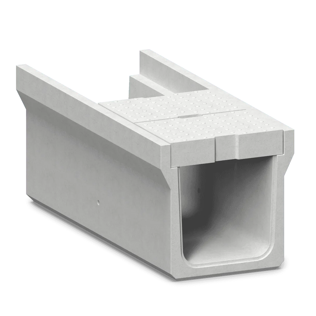 T25 U Shape Drain | Heavy — render, view 2