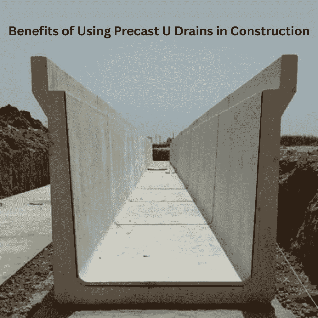 Benefits of Using Precast U Drains in Construction | Trilok Infratch